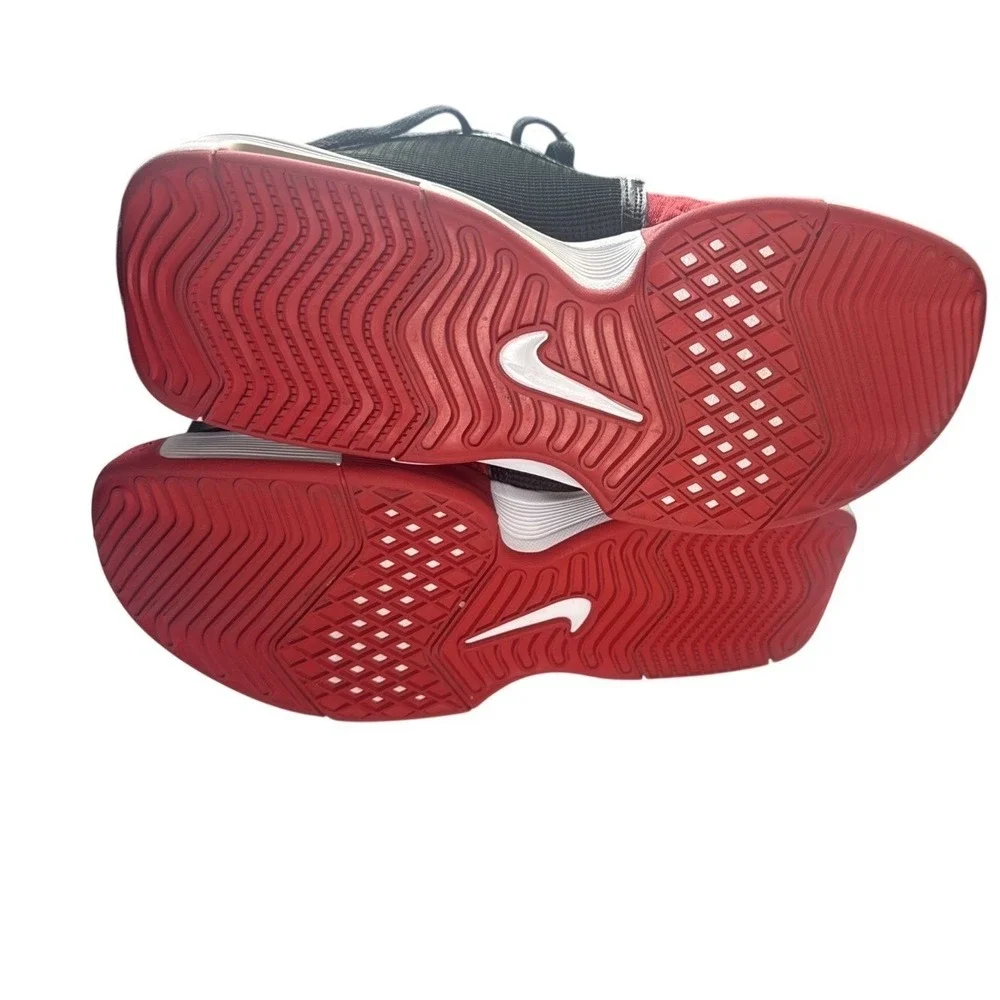 Nike LeBron‎ Witness 8 FaZe Men's Size 9.5 Black Red Basketball Sneakers